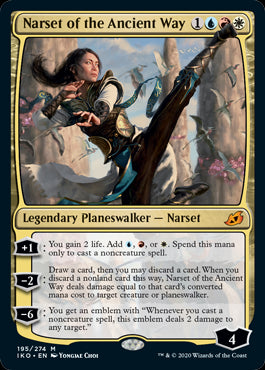 MTG Singles Ikoria | Narset of the Ancient Way 195