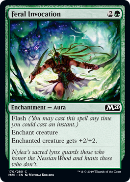 Feral Invocation MTG Core 2020 - 170 Non-Foil