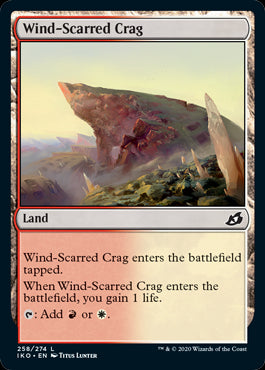MTG Singles Ikoria | Wind-Scarred Crag 258