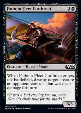 Fathom Fleet Cutthroat MTG Core 2020 - 100 Non-Foil