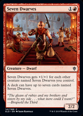 Seven Dwarves Throne of Eldraine - 141 Non-Foil