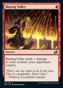 MTG Singles Ikoria | Blazing Volley 107