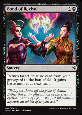 Bond of Revival MTG Singles