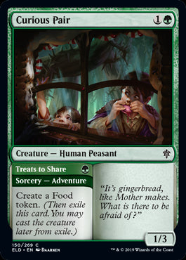 Curious Pair // Treats to Share Throne of Eldraine - 150 Non-Foil