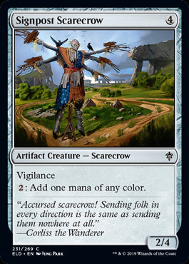 Signpost Scarecrow Throne of Eldraine - 231 Non-Foil