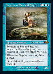 Svyelun Of Sea And Sky Retro Foil-Etched