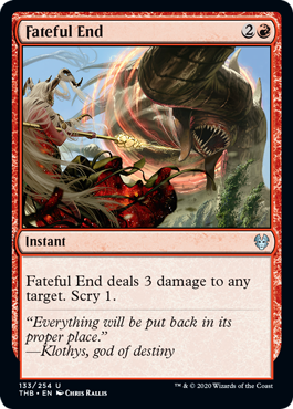 Fateful End Theros Beyond Death - 133 Non-Foil