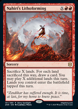 Nahiri's Lithoforming MTG Zendikar Rising #151