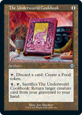The Underworld Cookbook Retro Foil-Etched