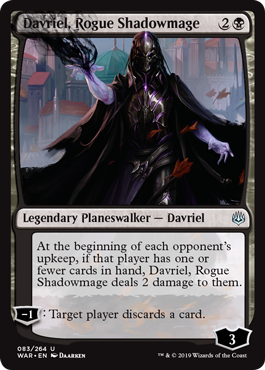 Davriel, Rogue Shadowmage MTG Singles
