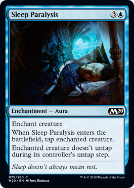 Sleep Paralysis MTG Core 2020 - 075 Non-Foil