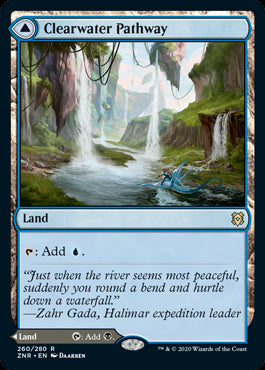 Clearwater Pathway // Murkwater Pathway MTG Zendikar Rising #260