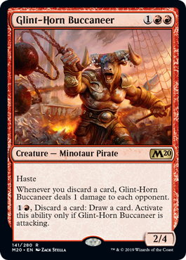 Glint-Horn Buccaneer MTG Core 2020 - 141 Non-Foil
