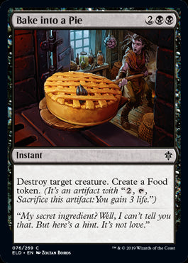 Bake into a Pie Throne of Eldraine - 076 Non-Foil