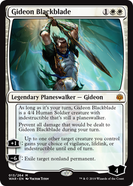 Gideon Blackblade MTG Singles