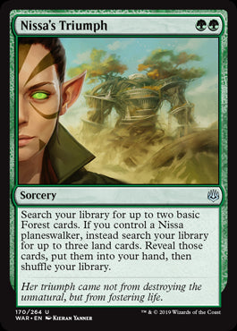 Nissa's Triumph MTG Singles