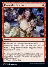 Claim the Firstborn Throne of El...