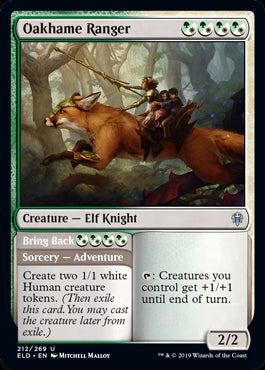 Oakhame Ranger // Bring Back Throne of Eldraine - 212 Non-Foil