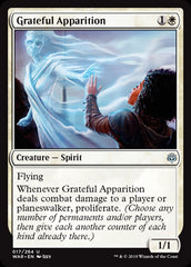Grateful Apparition FOIL - 017 War Of The Spark