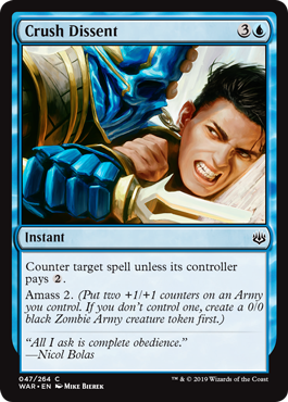 Crush Dissent MTG Singles