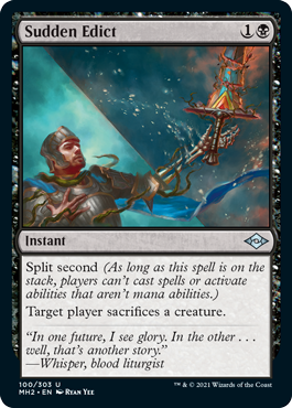 Sudden Edict Foil