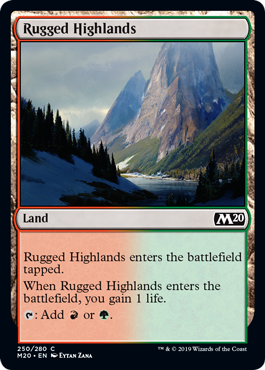 Rugged Highlands MTG Core 2020 - 250 Non-Foil