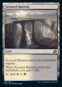 MTG Singles Ikoria | Scoured Barrens 254