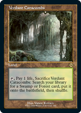 Verdant Catacombs Retro Foil-Etched