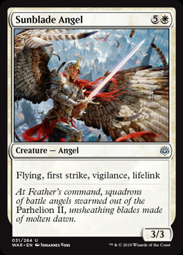 Sunblade Angel MTG Singles