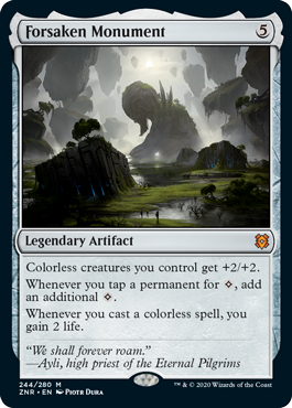 Forsaken Monument MTG Zendikar Rising #244