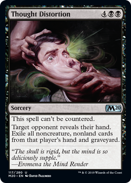Thought Distortion MTG Core 2020 - 117 Non-Foil
