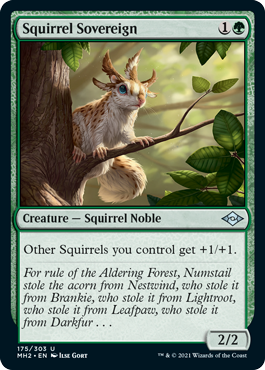 Squirrel Sovereign Foil
