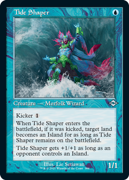 Tide Shaper Retro Foil-Etched