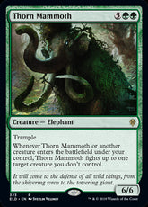 Thorn Mammoth Throne of Eldraine...