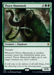 Thorn Mammoth Throne of Eldraine - 323 Non-Foil