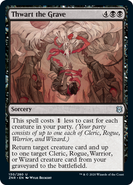 Thwart the Grave MTG Zendikar Rising #130