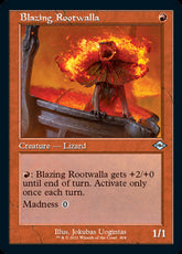 Blazing Rootwalla Retro Foil-Etched