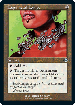 Liquimetal Torque Retro Foil-Etched