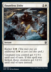 Dauntless Unity MTG Zendikar Ris...
