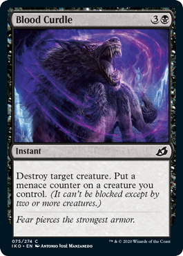 MTG Singles Ikoria | Blood Curdle 075