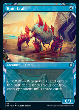Expedition Frame Ruin Crab MTG Zendikar Rising 295