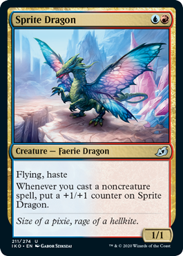 MTG Singles Ikoria | Sprite Dragon 211