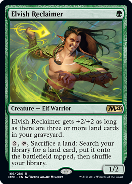 Elvish Reclaimer MTG Core 2020 - 169 Non-Foil