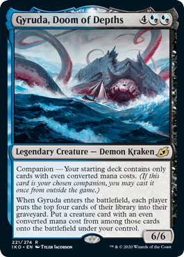 MTG Singles Ikoria | Gyruda, Doom of Depths 221