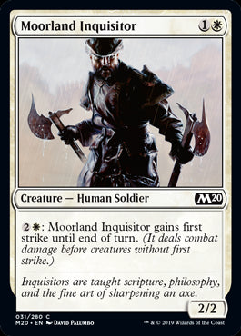 Moorland Inquisitor MTG Core 2020 - 031 Non-Foil