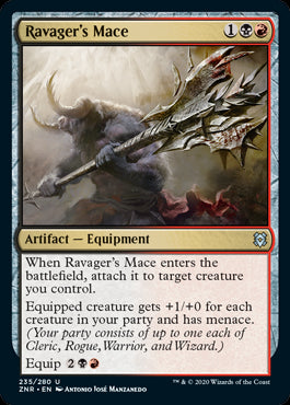 Ravager's Mace MTG Zendikar ...