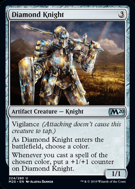 Diamond Knight MTG Core 2020 - 224 Non-Foil