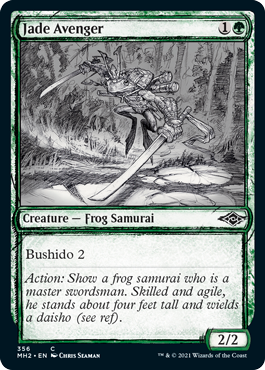 Jade Avenger Showcase Foil