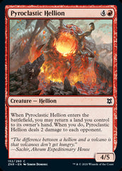 Pyroclastic Hellion MTG Zendikar Rising #152