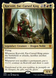 Korvold, Fae-Cursed King Throne of Eldraine - 329 Non-Foil